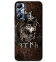 İnfinix Hot 20i Kılıf HD Desen Baskılı Kılıf - Bozkurt Göktürk