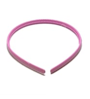 Taç Plastik Sade Pembe 12'li-