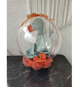 Büyülü Balon-Bebek Ördek Uyku Arkadaşı Yenidoğan Doğum Tebrik Hediye Kutusu