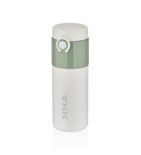 VAGONLİFE TKK ÇELİK TERMOS BEYAZ-YEŞİL 450ML T2007