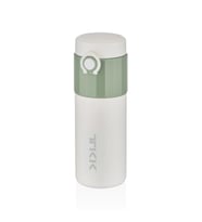 VAGONLİFE TKK ÇELİK TERMOS BEYAZ-YEŞİL 450ML T2007