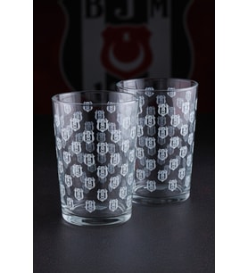 DEKOMUS İLE LİSANSLI BEŞİKTAŞ LOGOLU BARDAK 500 ML "2 ADET"