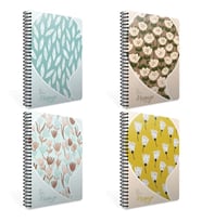 GIPTA MESSAGE NOTES SPİRALLİ SERT KAPAK DEFTER 17x24 120YP. ÇİZGİLİ