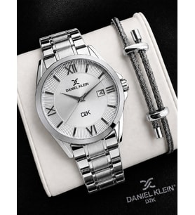 Daniel Klein Premium Çelik Kordon 2 Yıl Garantili 3 Atm Suya Dayanıklı Erkek Kol Saati DKK.-F11098-1