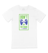 Yeşil Don't Quit The Game Tişört