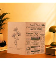 1997 Kraft Kutlama Kartı - Doğum Günü Kartı - Yıl Dönümü Kartı - Nostalji Gazetesi