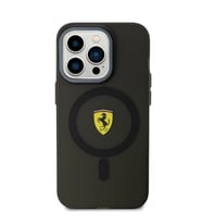 Apple iPhone 15 Pro Max Kılıf Ferrari Orjinal Lisanslı M-safe Şarj Özellikli Kontrast Bumper Kapak