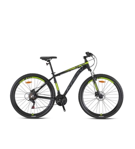Kron XC 75 29" Jant MD 18 Kadro 21 Vites Dağ Bisikleti Mat Siyah Neon Sarı Füme
