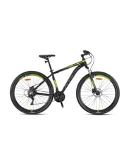 Kron XC 75 29" Jant MD 18 Kadro 21 Vites Dağ Bisikleti Mat Siyah Neon Sarı Füme