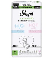 Sleepy Naturel Double Soft Jumbo Mini 42 adet - Standart