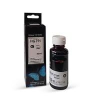 HP Uyumlu GT51XL (X4E40AE) Siyah Mürekkep (90ml./Sise)