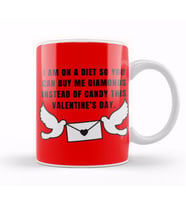 Sarcasm Funny Quote Valentine's Day,For Lover Or Boyfriend, Girlfriend Kupa Bardak Porselen