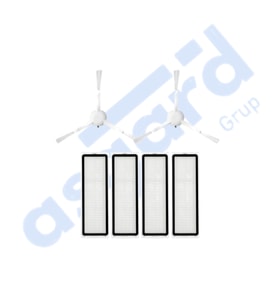 Dreame F9 PRO Uyumlu 2 Yan Fırça 4 Filtre PKT-iasgf0000271