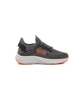 Walkway Onega Füme-Turuncu-Beyaz Fileli Unisex Spor Ayakkabı (Çok Renkli)