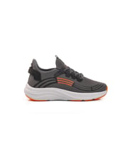 Walkway Onega Füme-Turuncu-Beyaz Fileli Unisex Spor Ayakkabı (Çok Renkli)