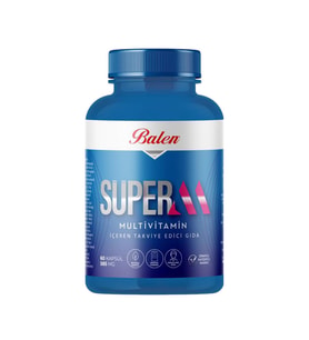 Balen Süper-M Multivitamin Kapsül 585 mg 60 kapsül