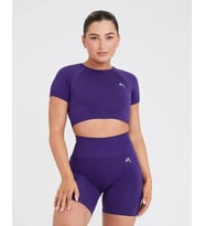 Oneractive Crop Kısa Kol