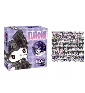 60 Parça Kuromi Sticker Çıkartma Seti
