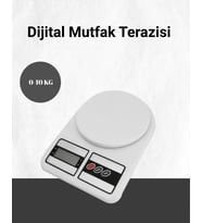 Hassas Ölçüm İçin Dijital Mutfak Tartısı – 10 Kg Kapasiteli