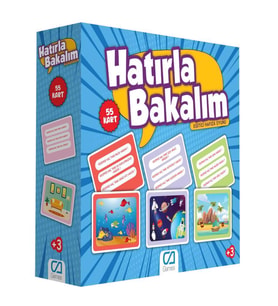 Ca Games Hatırla Bakalım - Eğitici Oyun Kartları CA.5108