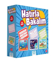 Ca Games Hatırla Bakalım - Eğitici Oyun Kartları CA.5108