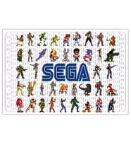 Sega Mega driver Puzzle 240 Parça Yapboz