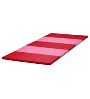 Çocuk Oyun-Jimnastik Minderi MeridyenDukkan 78x185 cm Katlanır Aktivite Minderi Pembe-Kırmızı Renk