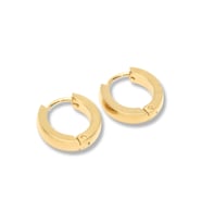 Ocean Pole Gold Düz 3 mm Çelik Erkek Küpe