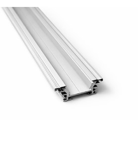 Power LED Profil Kanal 5436 Eloksallı 40x15mm Alüminyum Soğutucu 1 Metre LED Şerit Aydınlatma