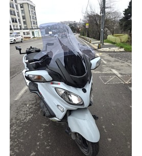 MOTOCAM Suzuki Burgman 650 Ön Cam 2013-2018 Model 76cm Füme Renkli 4mm