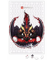 Bloodseeker Dota 2 Puzzle 240 Parça Yapboz