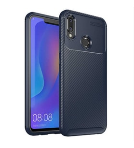 Huawei Honor Play Uyumlu Kılıf Zore Negro Silikon Kapak (Kahverengi)