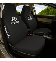 Hyundai Uyumlu Ön Arka Koltuk Kılıfı Takımı – Penye Oto Servis Koruma Seti (Siyah)