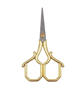 Angel Çanta Aksesuar Vintage Makas 10 Cm Gold