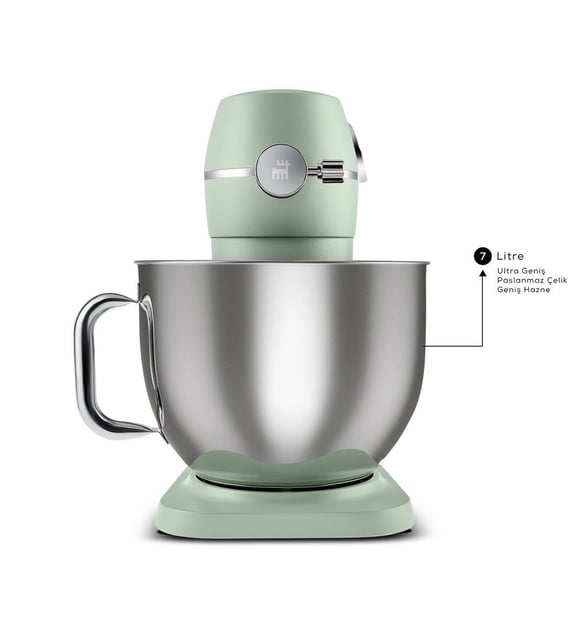 Karaca Multichef Artisan Digital Ekran 7 Litre Döküm Stand Mikser