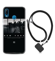 Huawei P20 Lite Mate 10 20 Lite Pro P40 Lite KılıfBoyun Askılı Silikon New York 1612