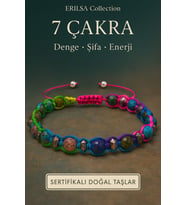 Sertifikalı 7 Çakra Doğal Taş Bileklik – Denge, Şifa ve Enerji Uyumu (Çok Renkli)