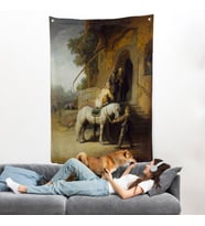 Rembrandt - İyi Samiriyeli Duvar Örtüsü - The Good Samaritan-7430