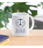 avukat özel tasarım kupa bardak