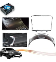 Mercedes-Benz C Serisi W205 Kol Dayama Düğmesi Krom Bardaklık Çerçevesi OEM: A2056830900 2056803307