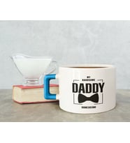 BK Gift Kişiye Özel İsimli Mavi Kulplu Çay & Kahve Fincanı-5, Arkadaşa Hediye, Sevgiliye Hediye