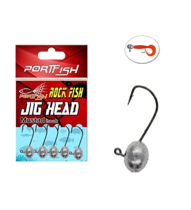 Portfish Jig Head 2,5gr Mustad İğneli 5li Pkt