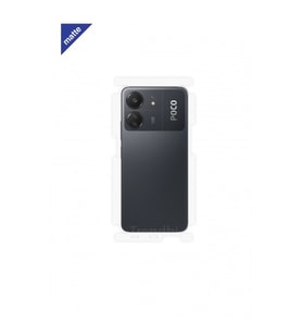 Xiaomi Poco C65 Mat Arka ve Yan Koruyucu Poliüretan Film