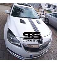 Opel Insignia Uyumlu Piano Black Kaput Üstü Havalandırma Izgarası