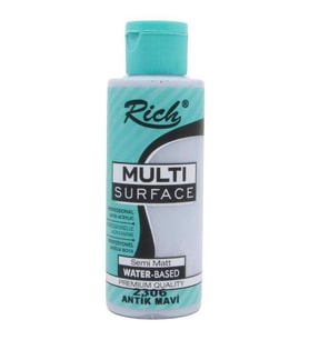 Rich Multi Surface Akrilik Boya Antik Mavi 120cc