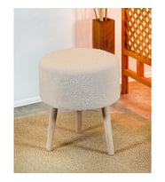 Puf Peluş Sandalye 4 Ayaklı Puf Koltuk 5513