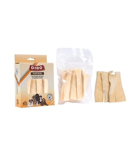 Köpekler İçin Dana Kelle Derisi Beyaz 100 gr
