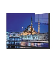 Cami Manzara 4mm Dayanıklı Cam Tablo Temperli Cam