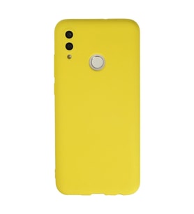 Huawei P Smart 2019 Kılıf Nano İçi Kadife - Sarı