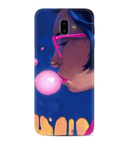 Samsung J6 Plus J7 Prime J7 Pro M20 Kılıf Desenli Silikon Sakız ve Kız 1767